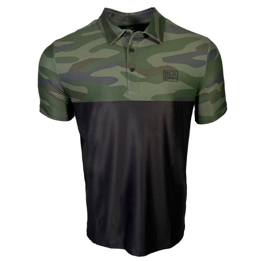 BLKBRN StretchTech, Polo, Camo/Black