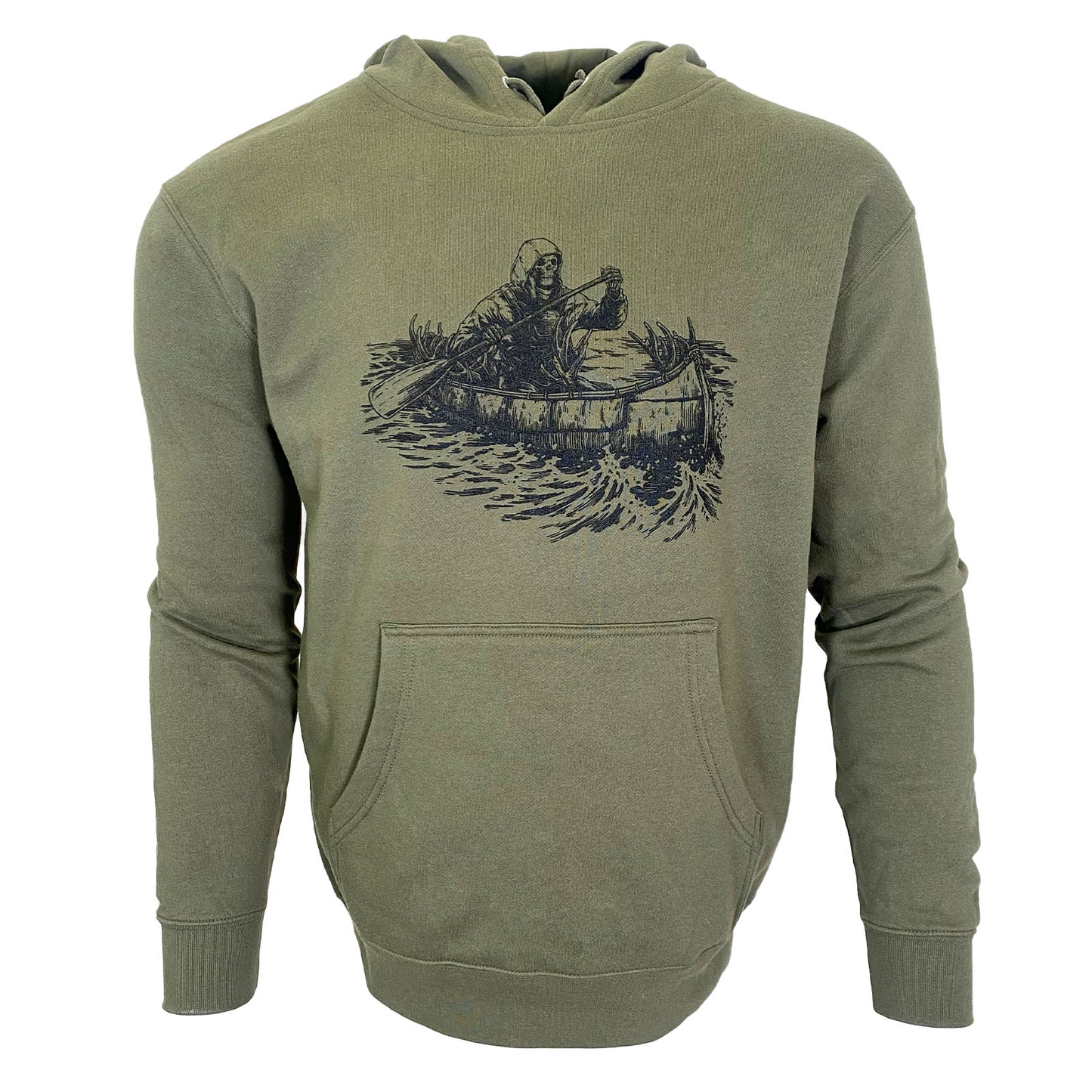 Boat Hunter, Hoodie, Green