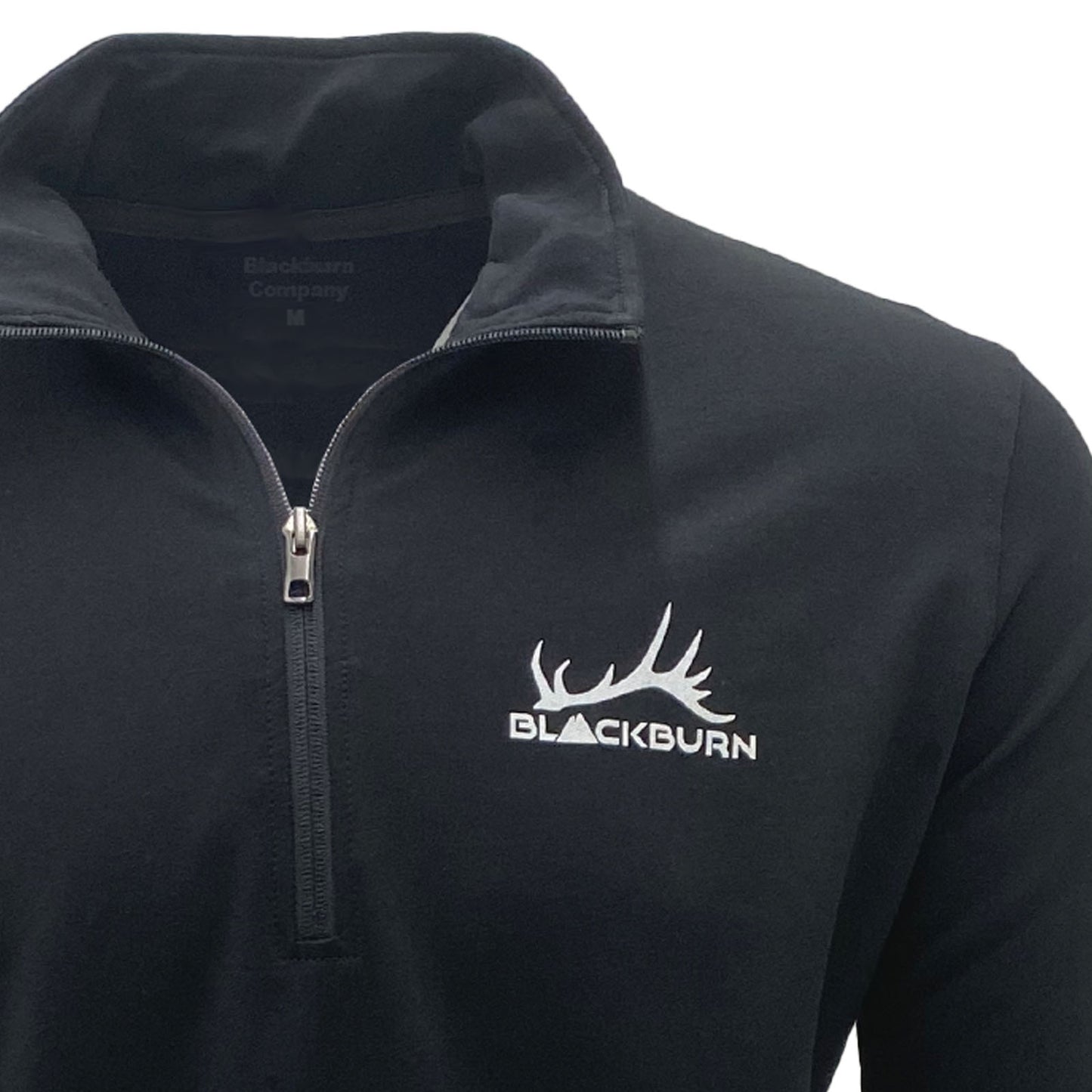 Blackburn Quarter-Zip, Black