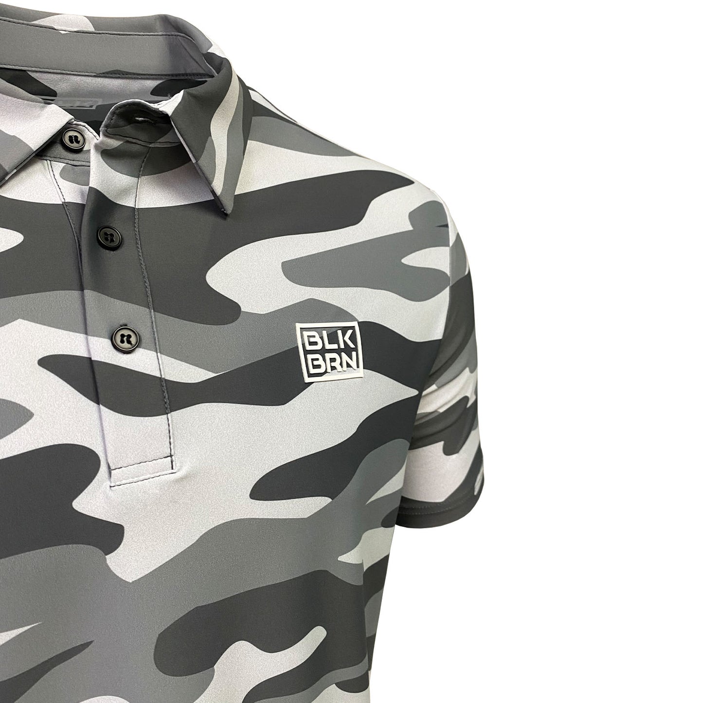 BLKBRN StretchTech, Collard Polo, Camo