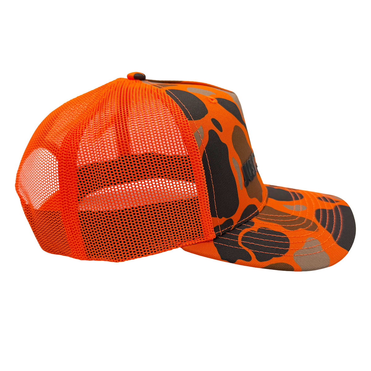 Just Send It Trucker, Camo/Orange