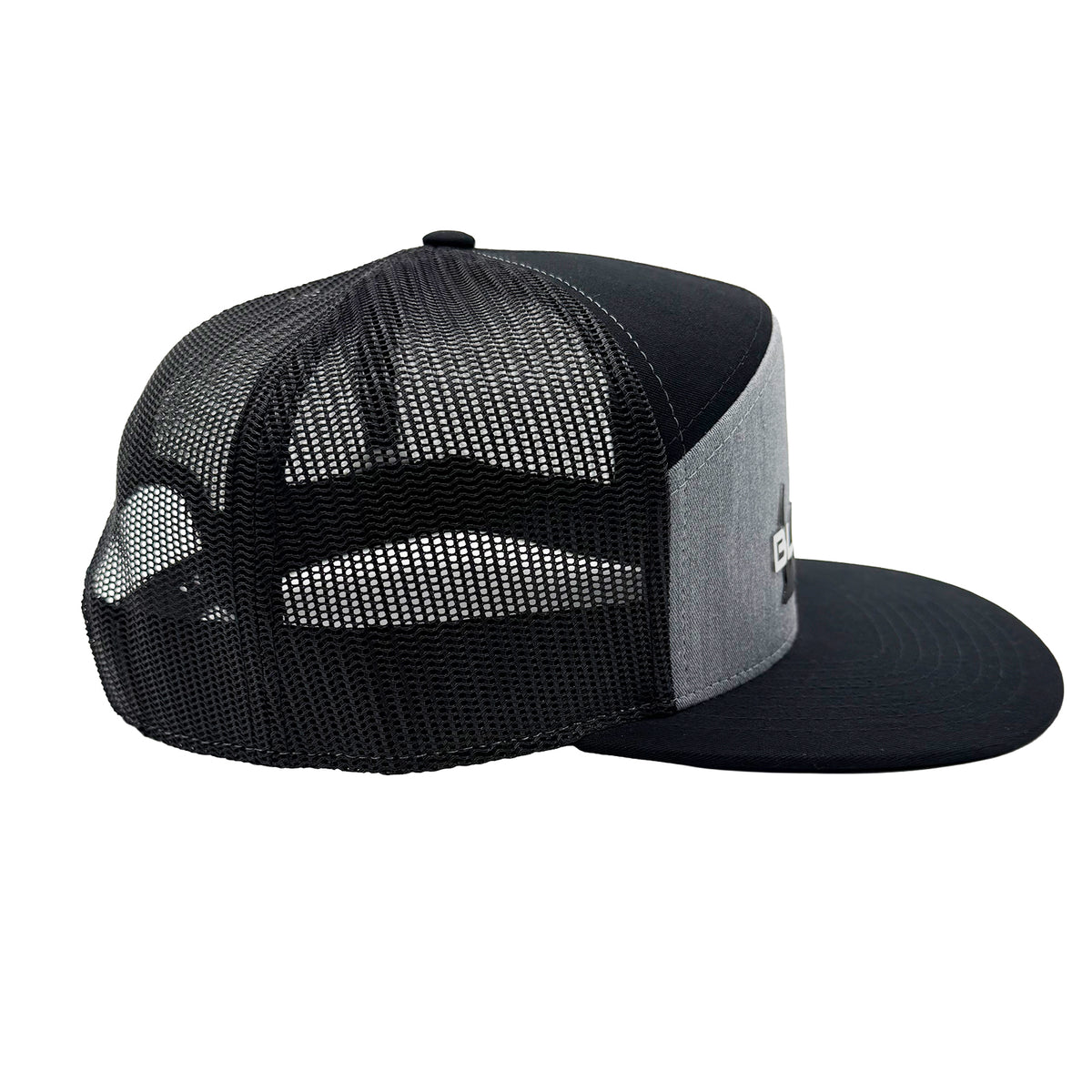 Shed Flat Bill, Heather Grey/Black