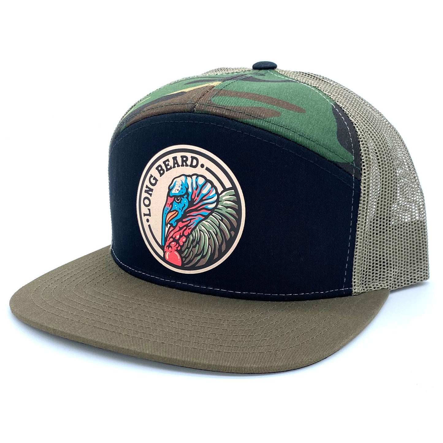 7 Panel Camo Gobbler Hat