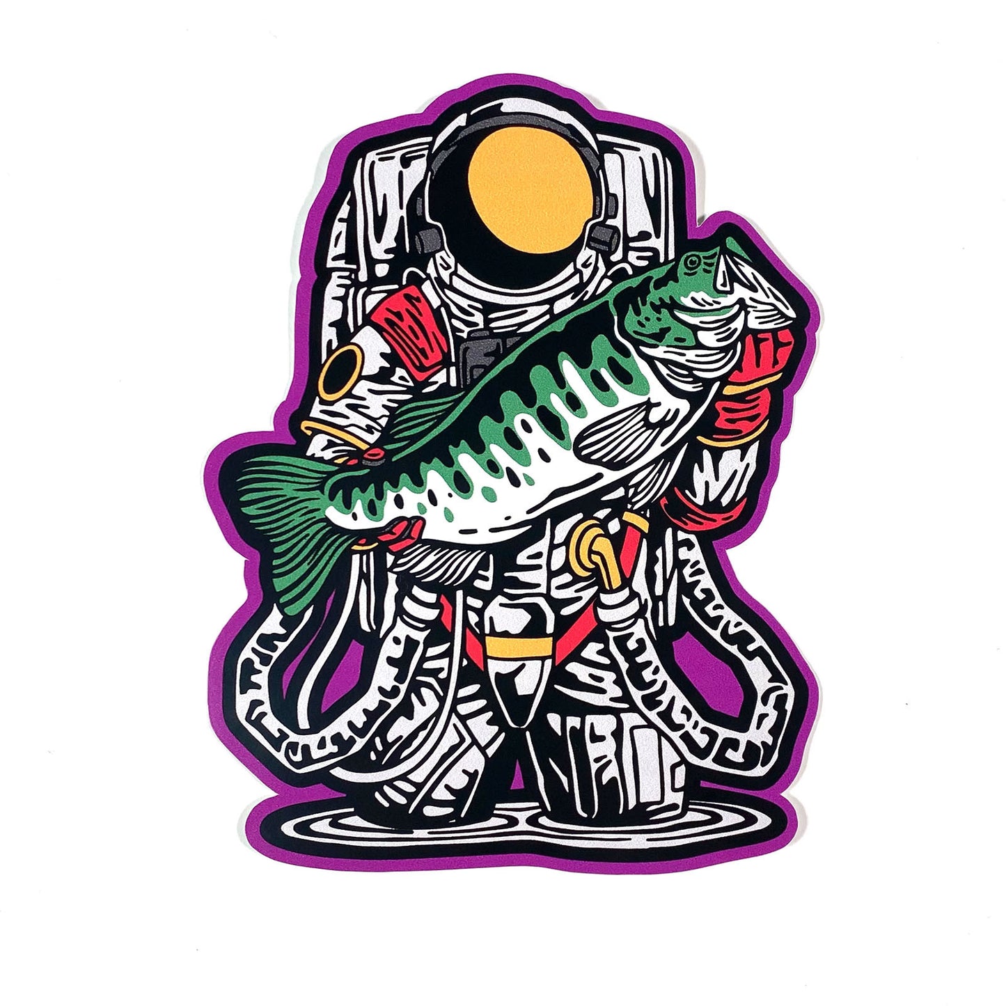 Mars Angler Sticker
