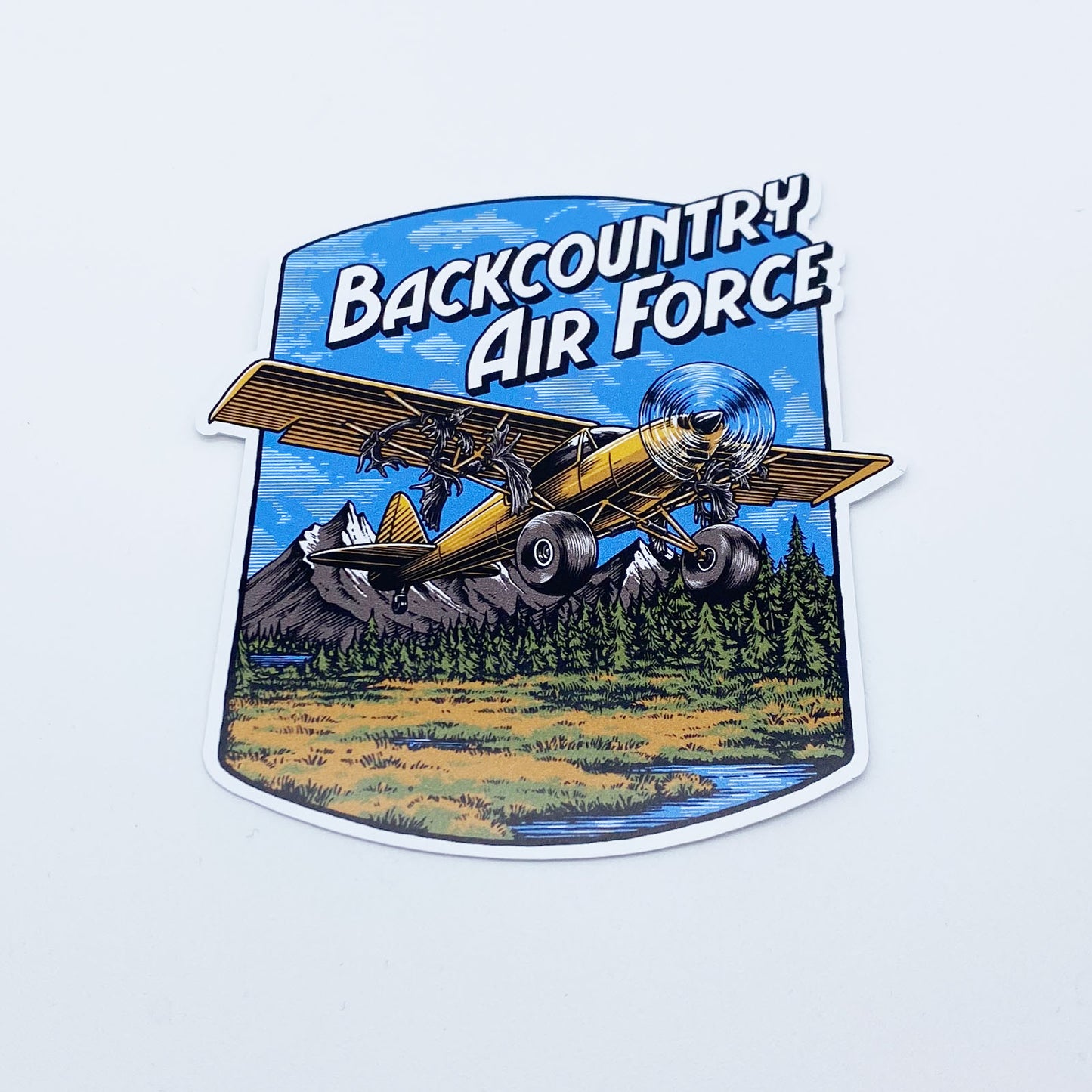 Backcountry Air Force, Sticker