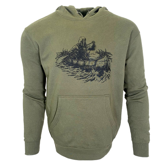 Boat Hunter, Hoodie, Green