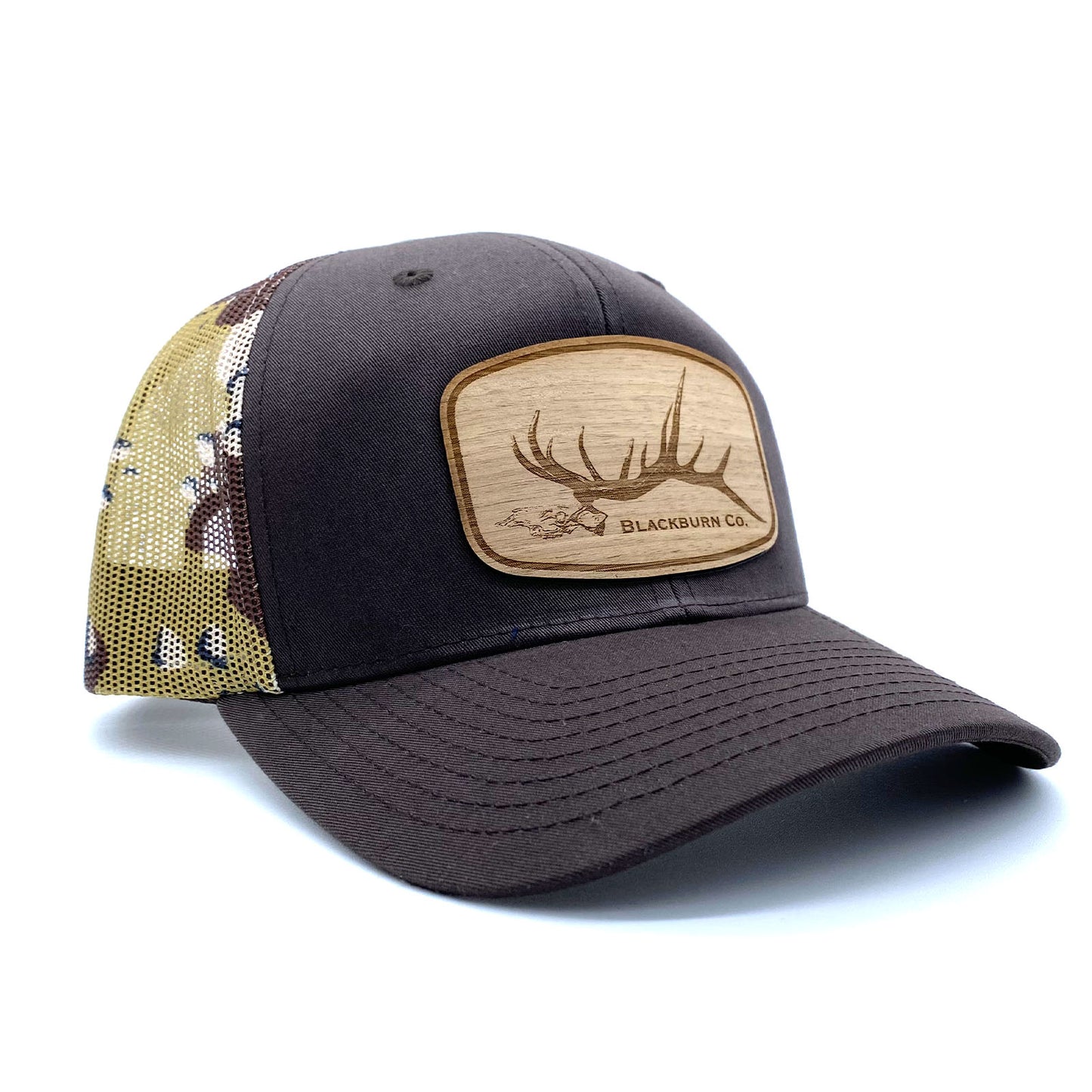 Real Walnut Trucker, Camo Back