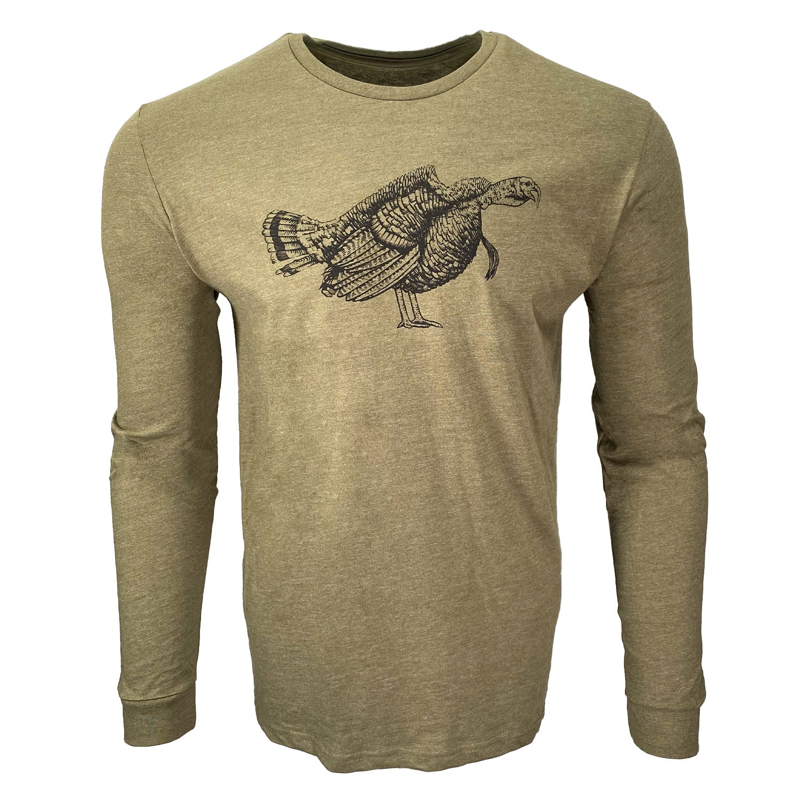 Gobbler Long Sleeve, Green Blackburn Apparel Co