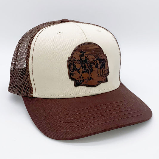 Mule Train Trucker, Natural/Brown