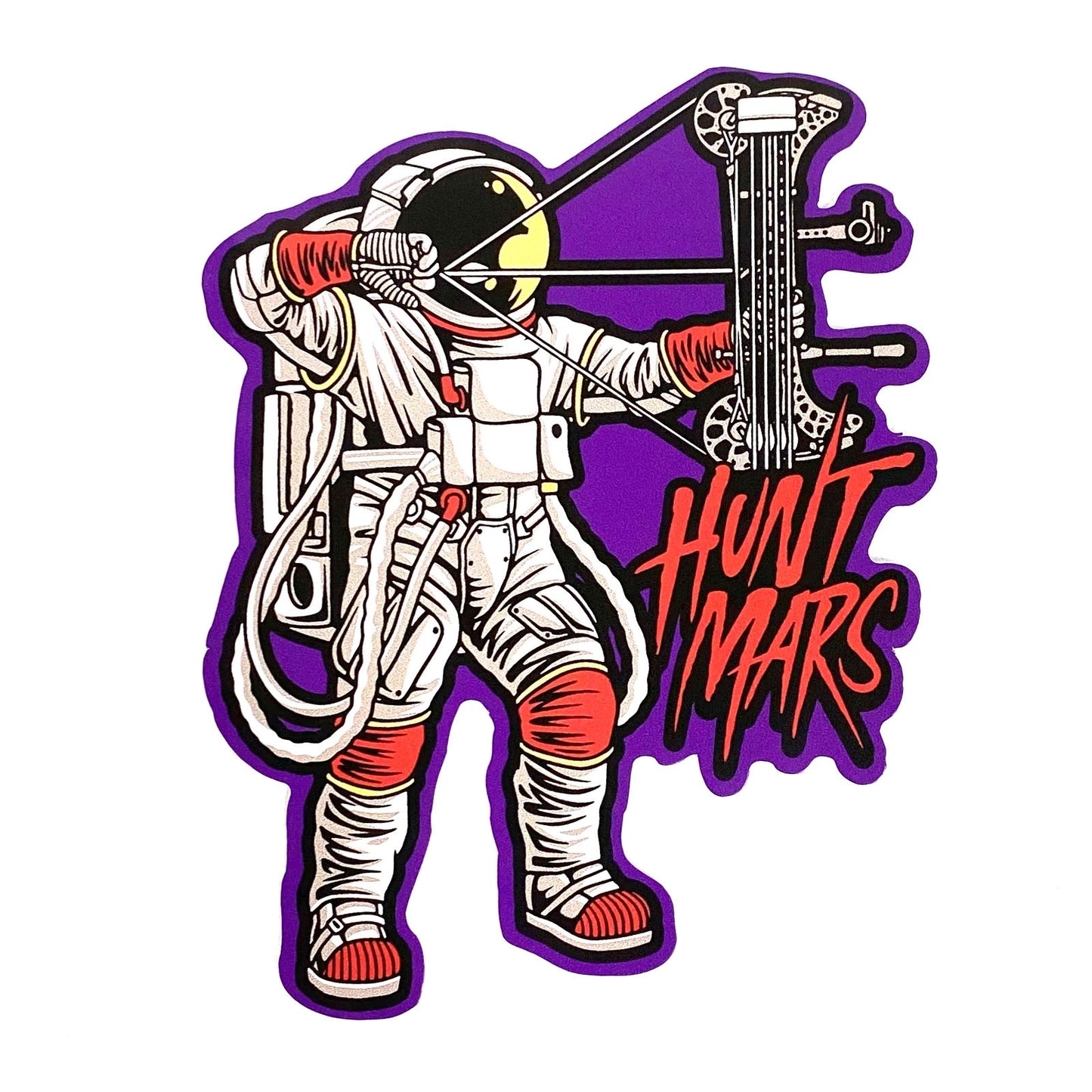 Hunt Mars, 6 Sticker Set