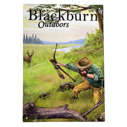 Trad Bow Hunter, Metal Art