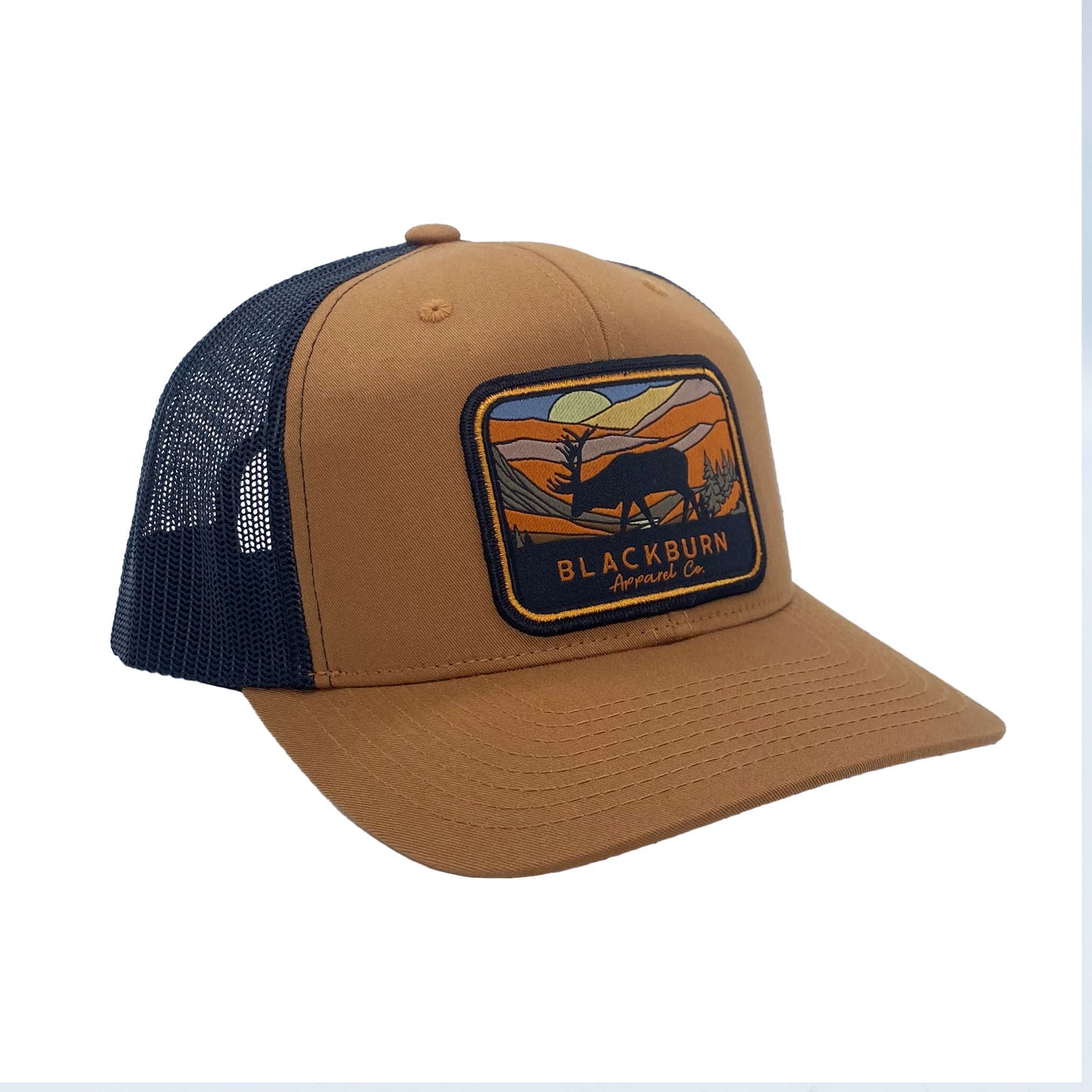 Woven Elk Trucker, Rust