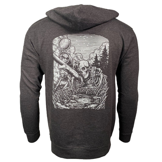 Callin' Dogs Hoodie, Charcoal