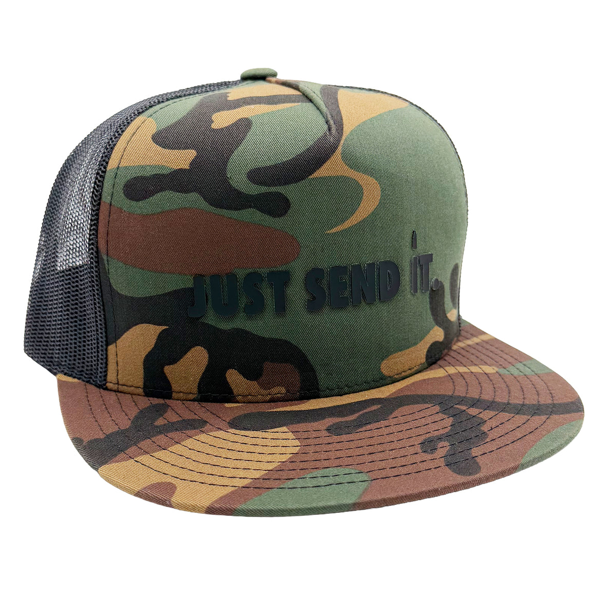 Just Send It Flat Bill, Camo