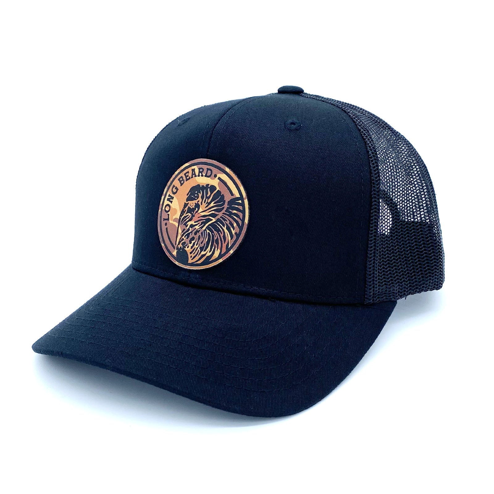 Long Beard, Camo on Black Blackburn Apparel Co