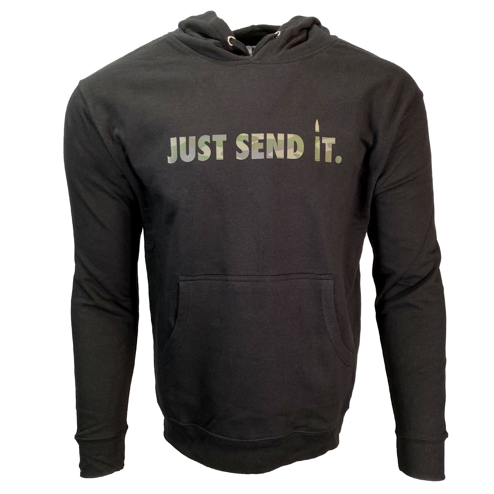 Just Send It Hoodie, Camo/Black Blackburn Apparel Co