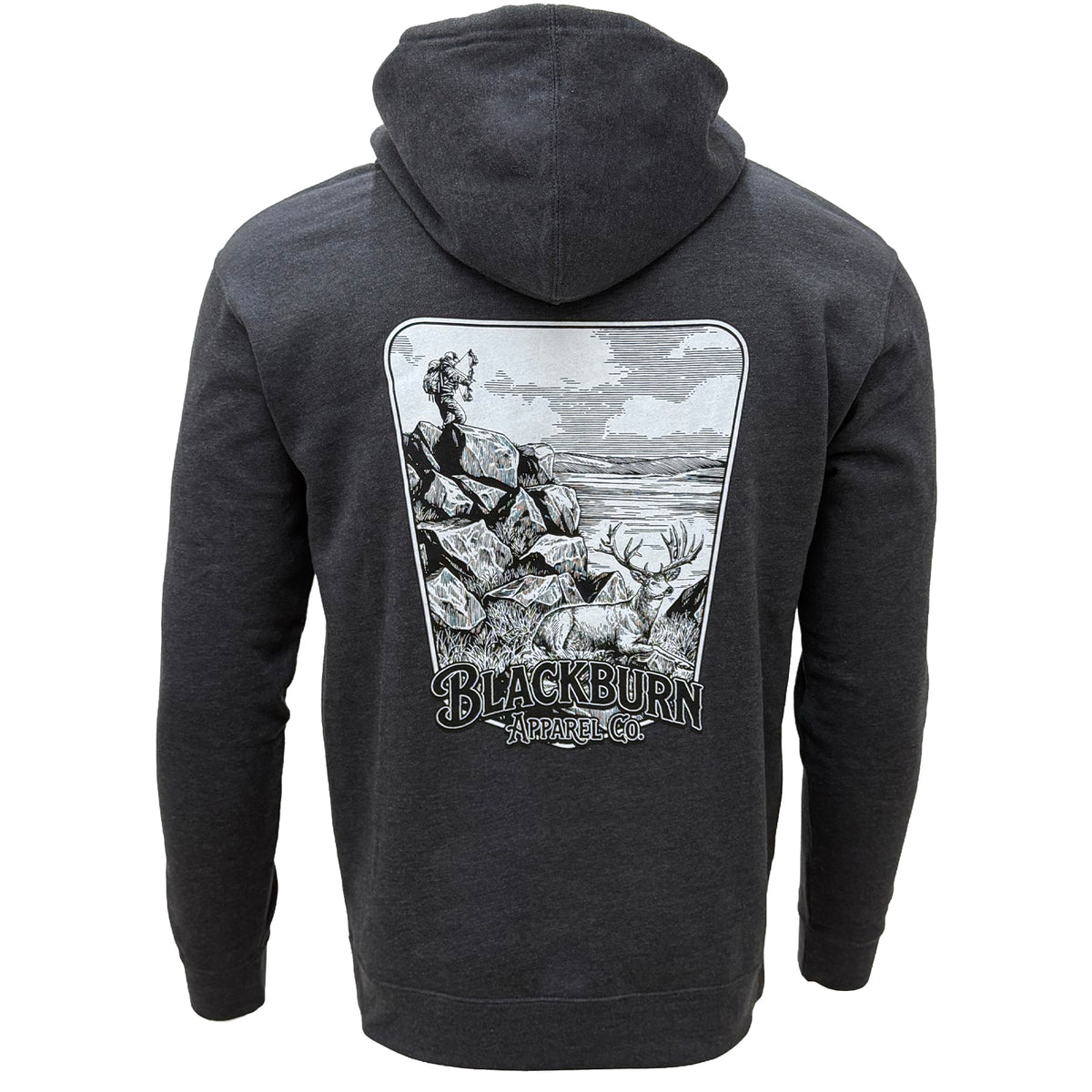 The Stalk Hoodie, Charcoal
