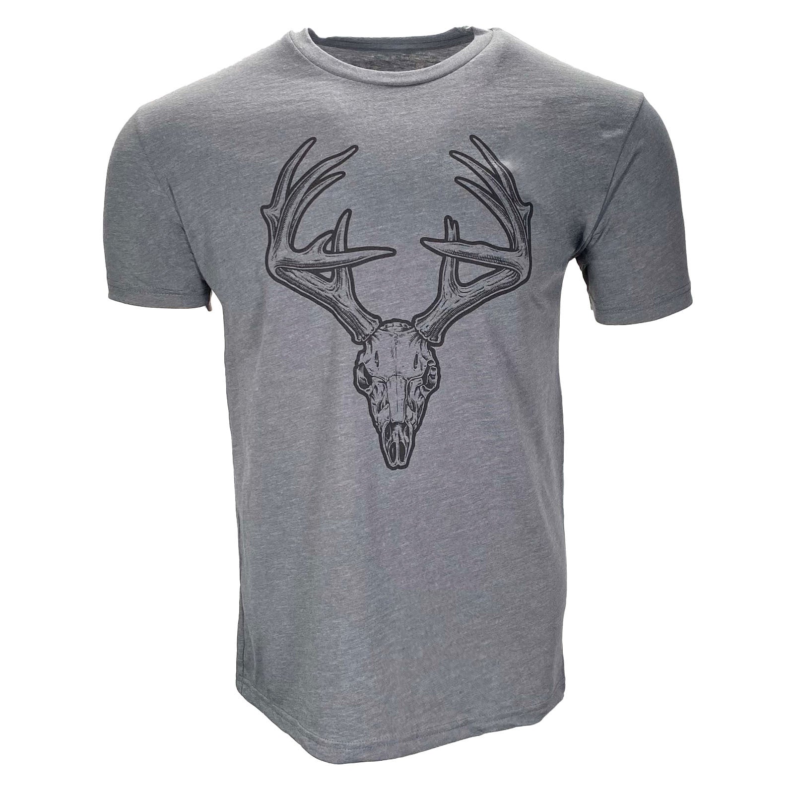 Whitetail Skull, Grey Blackburn Apparel Co